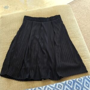Black, Midi Skirt, M